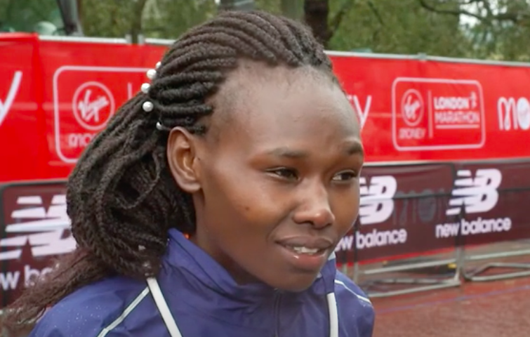 Ruth Chepngetich breaks world record