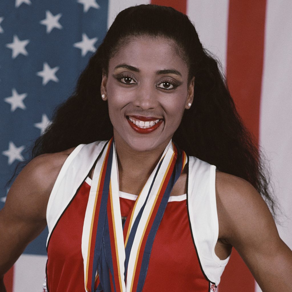Florence Griffith Joyner Portrait.