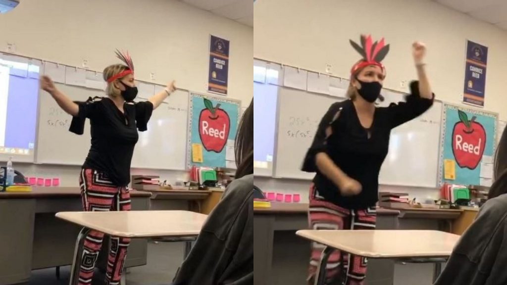 California Math Teacher Suspended Over Offensive Native Headdress Dance Video