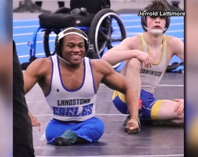 Born Without Legs, Adonis Lattimore Wins Virginia State Wrestling Title