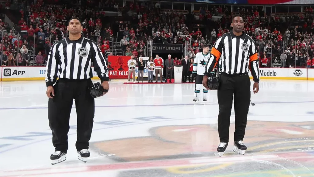 Black On-Ice Officiating Duo Make NHL History