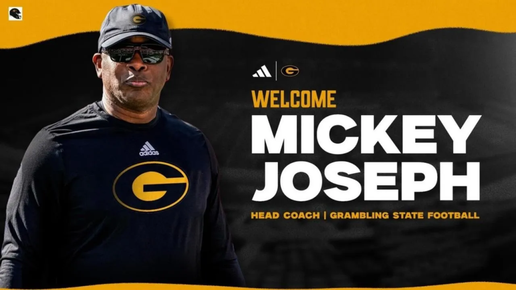 Grambling St. Names Mickey Joseph New Head Football Coach